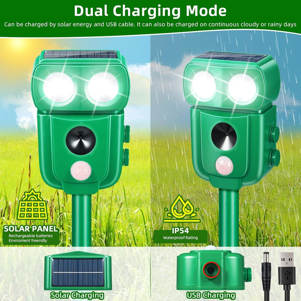 ZLieatmp PIR motion sensor detail demonstrating fast animal detection and timely deterrent