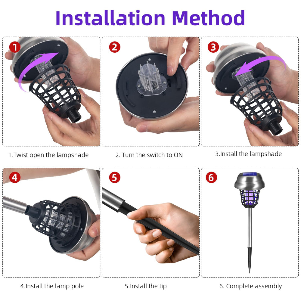 ZLieatmp packaging and contents laid out, shows what’s included and quick installation
