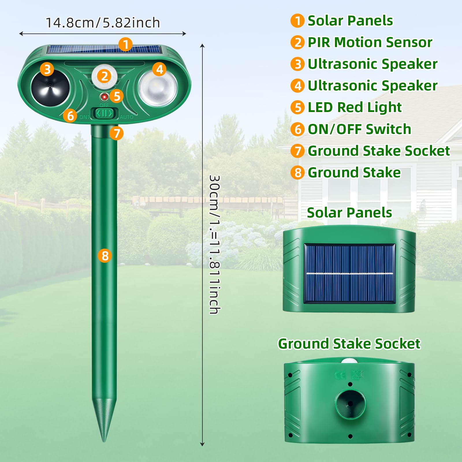 ZLieatmp PIR sensor and ultrasonic transducer detail for reliable detection
