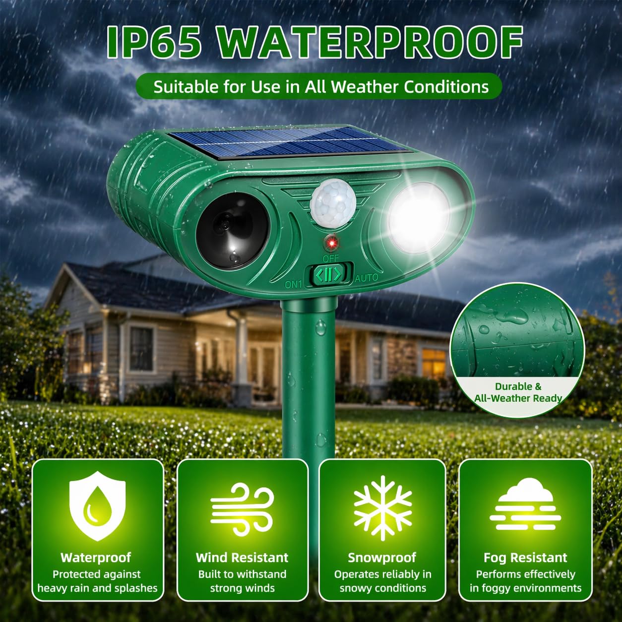 ZLieatmp side profile showing IP66 weatherproof housing durability