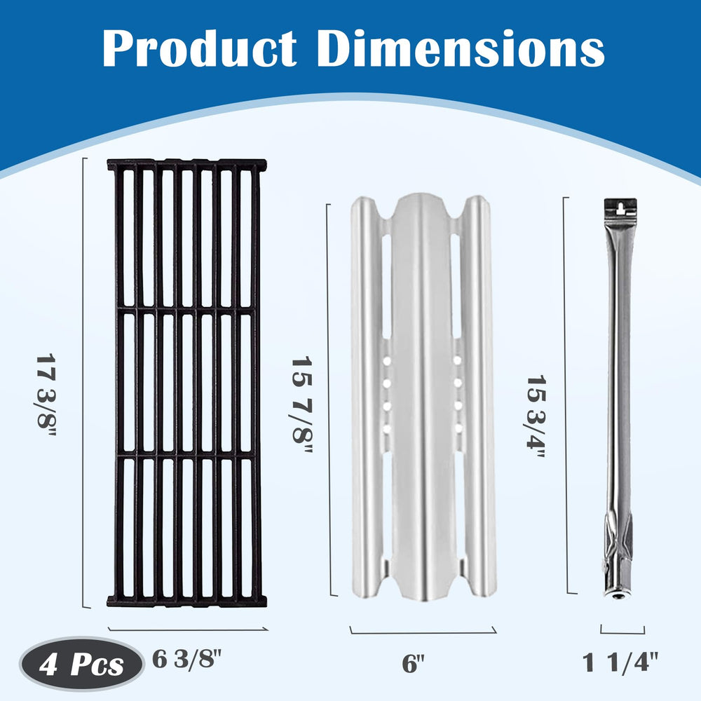 Zljiont stainless-steel heat plate detail protecting burners and reducing flare-ups