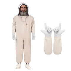 ZMHBKPS full suit front view showing head-to-ankle coverage and protection