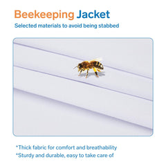 ZMHBKPS jacket in use during hive inspection improving visibility