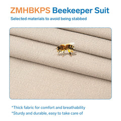 ZMHBKPS zipper and elastic cuffs showing quick on/off and snug seals