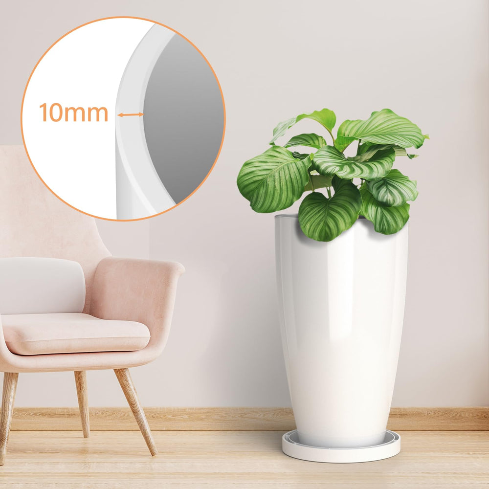 ZMTECH close-up of smooth, scratch-resistant plastic texture for easy cleaning