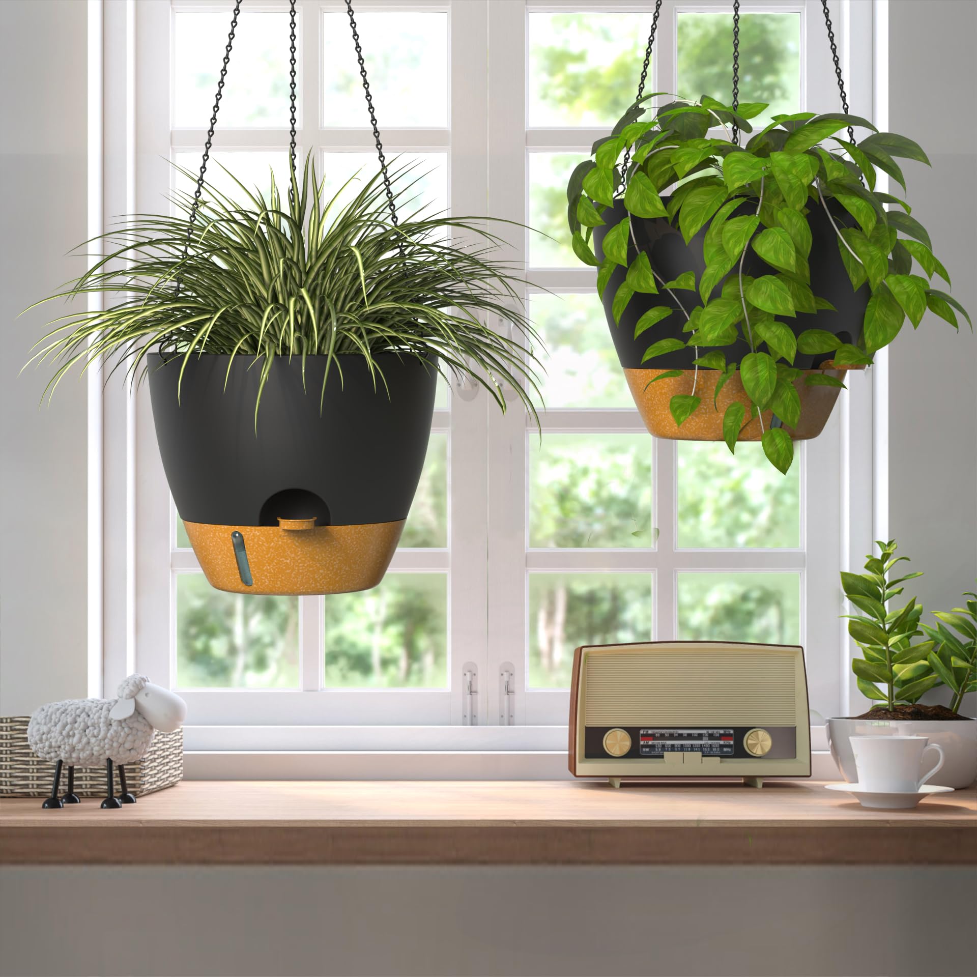 ZMTECH size comparison with ruler showing planting depth and scale