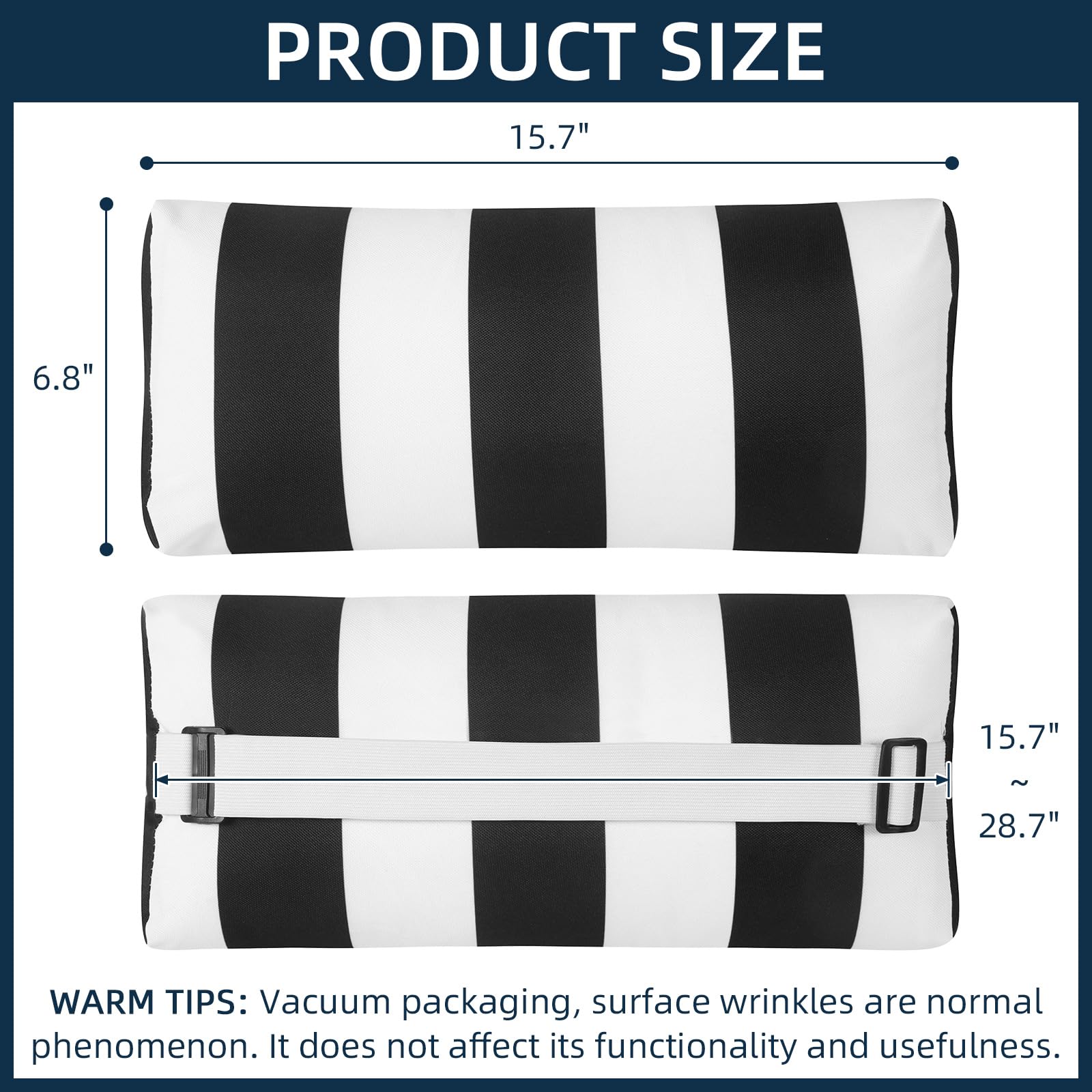 ZOBGOWE adjustable elastic strap detail demonstrating secure fit on varied chairs