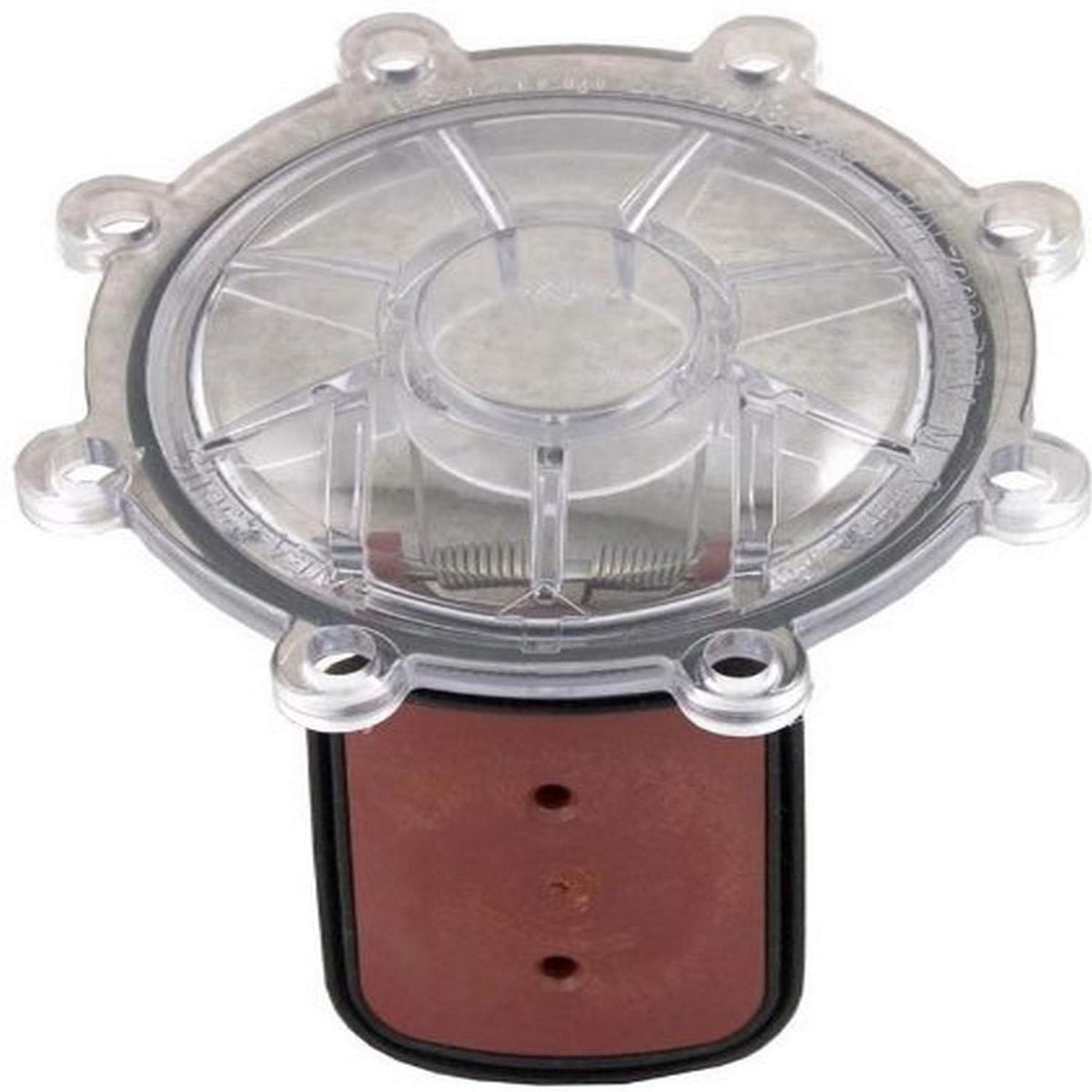 Zodiac 7056 cover with flapper assembly front view showing parts and easy replacement benefit
