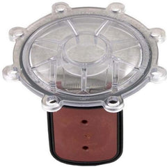 Zodiac 7056 cover with flapper assembly front view showing parts and easy replacement benefit