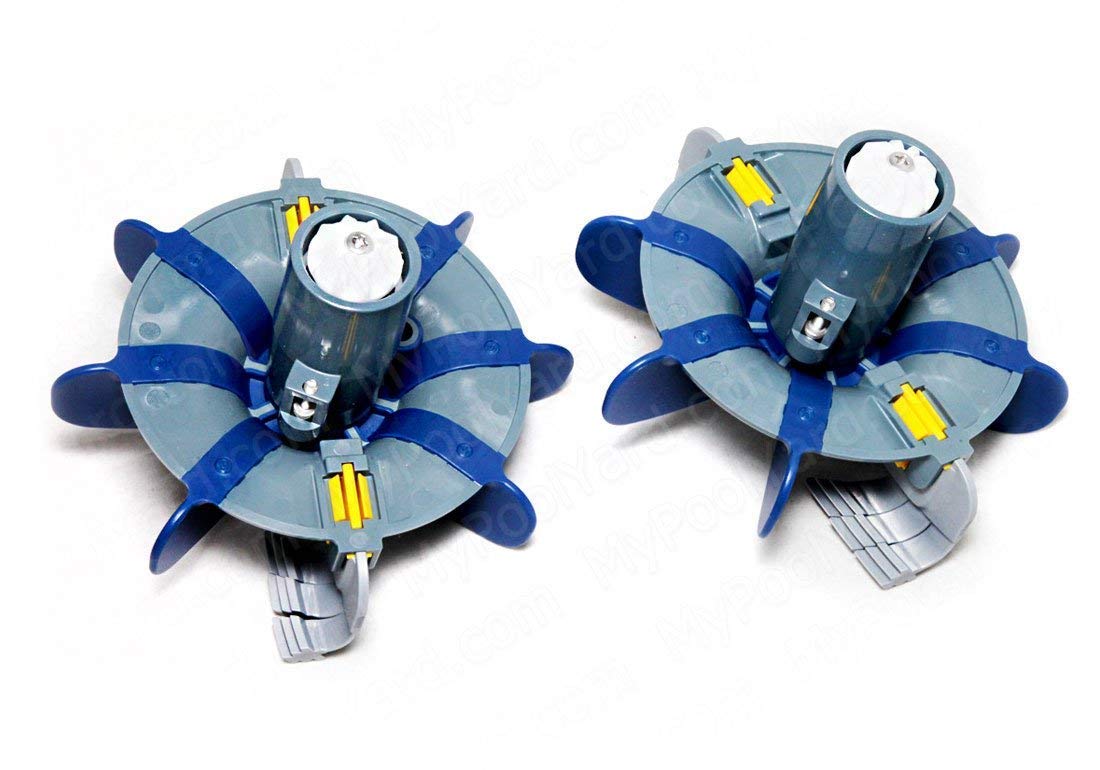Zodiac cyclonic turbine front view showing assembly and upgrade benefit