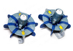 Zodiac cyclonic turbine front view showing assembly and upgrade benefit
