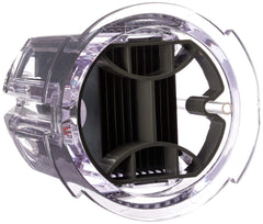 Zodiac electrode in hand for scale demonstrating compact size advantage