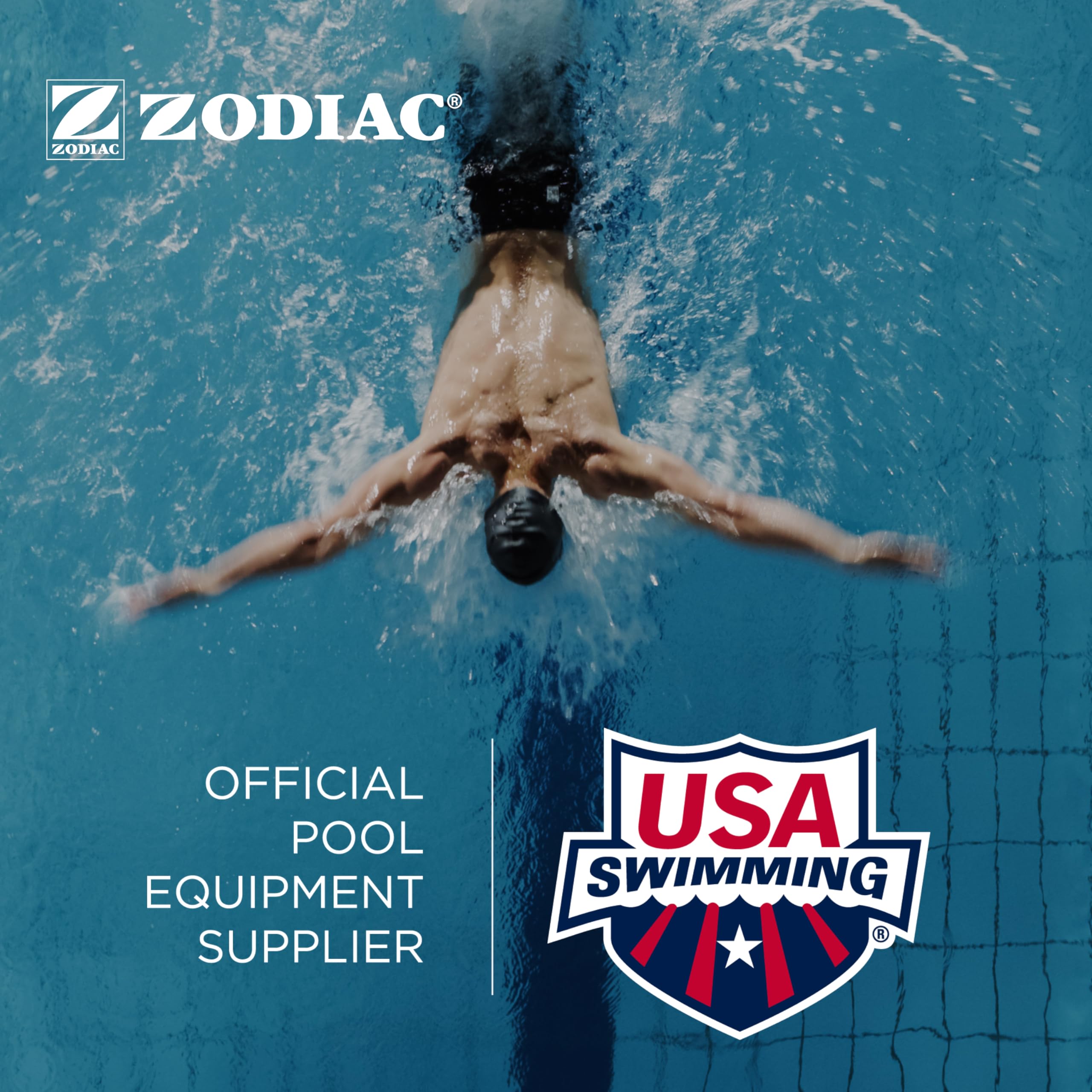 Zodiac lifestyle poolside installed showing reduced filter load and cleaner water benefit