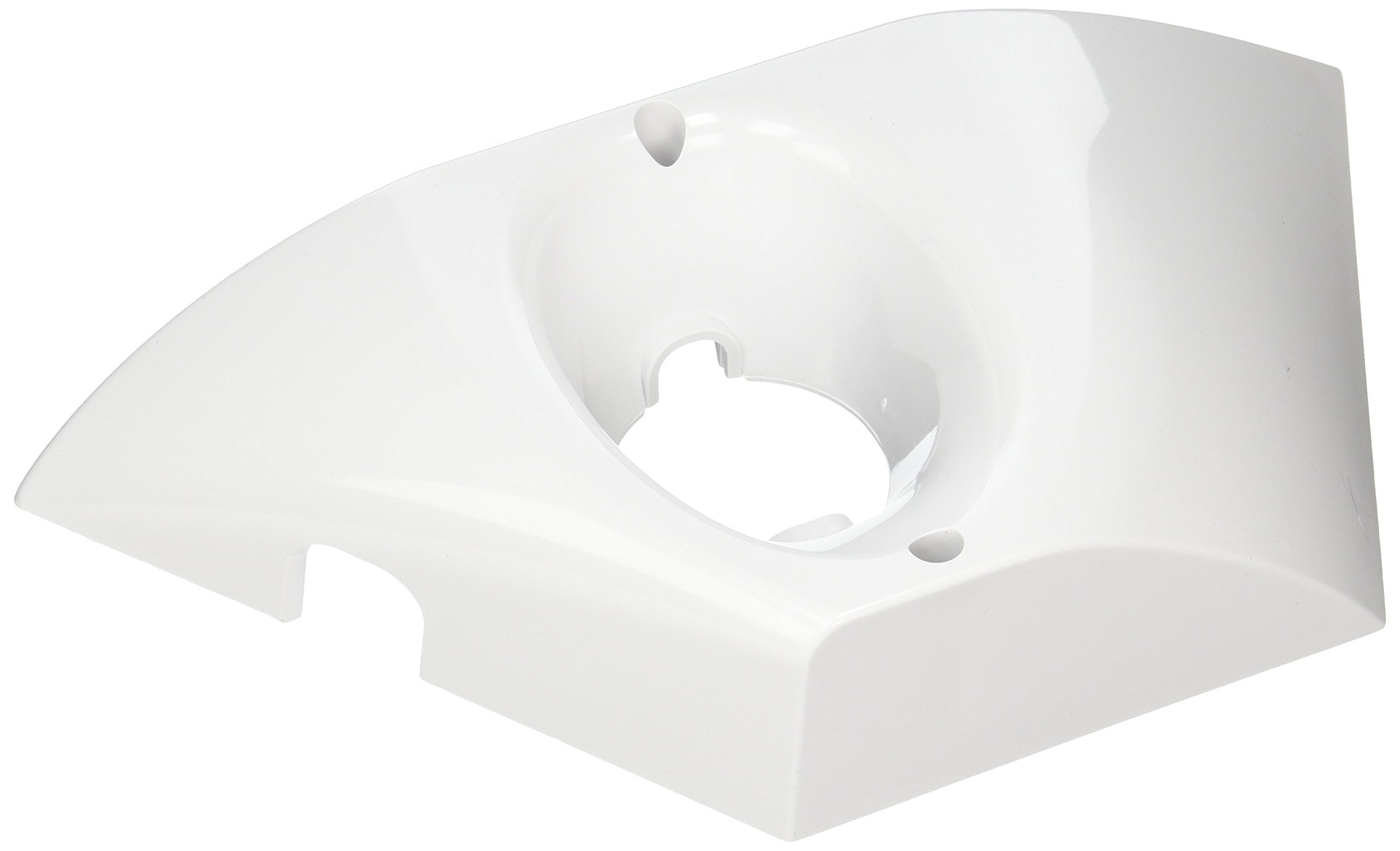 Zodiac Polaris bottom front view shows white housing and bracket, ensures correct fit