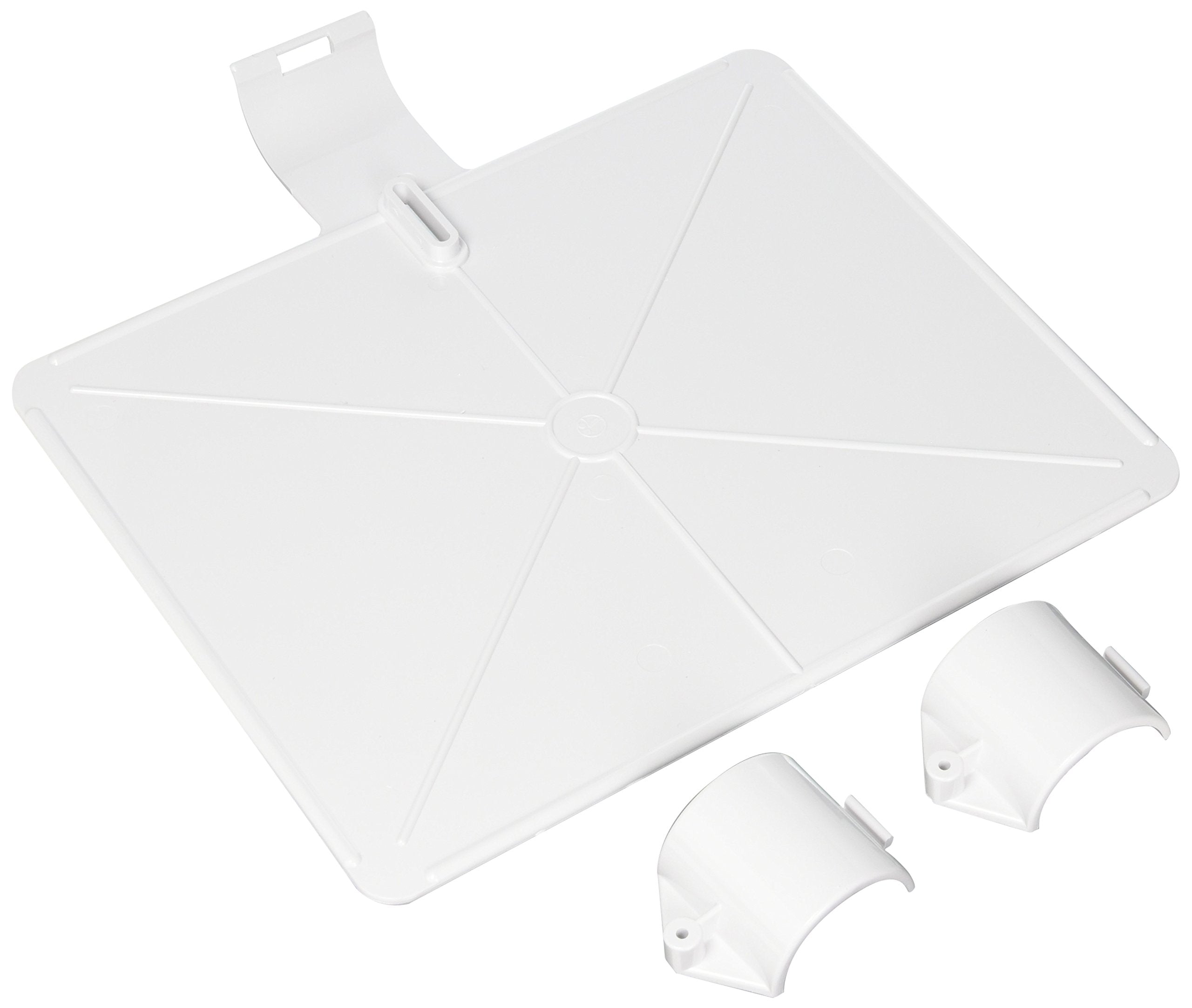 Zodiac Polaris ladder guard front panel showing protective coverage and durability