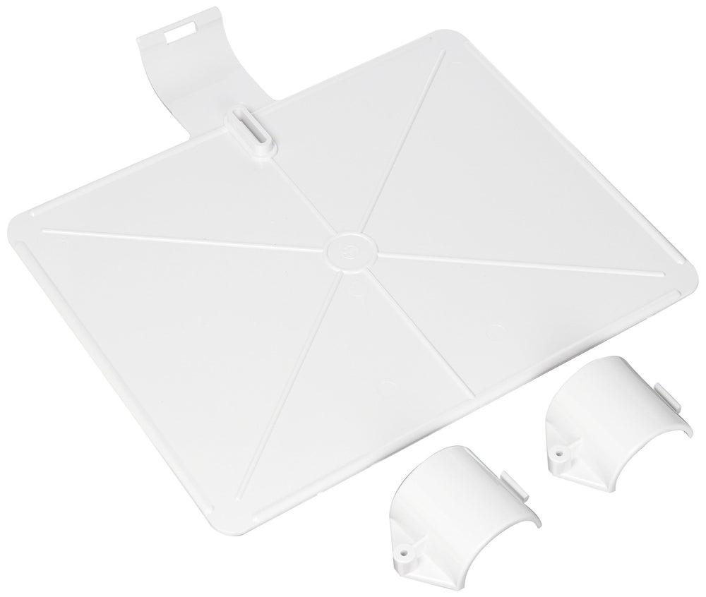 Zodiac Polaris ladder guard front panel showing protective coverage and durability