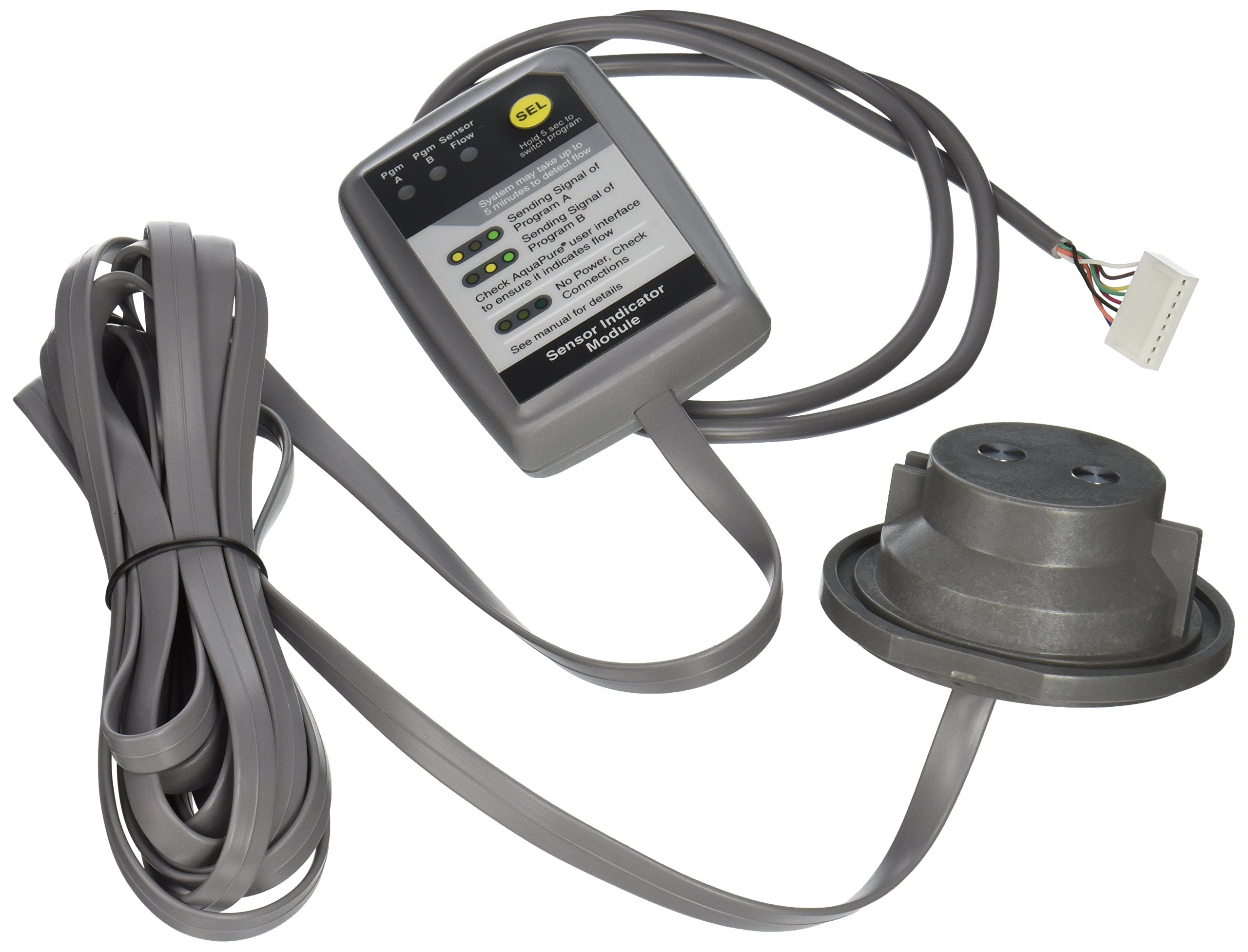 Zodiac front view of sensor kit showing connector and O‑rings for reliable sealing