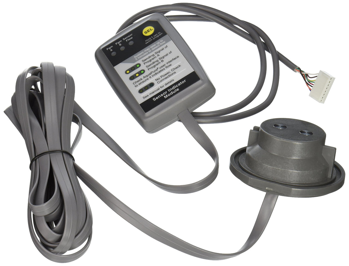 Zodiac front view of sensor kit showing connector and O‑rings for reliable sealing