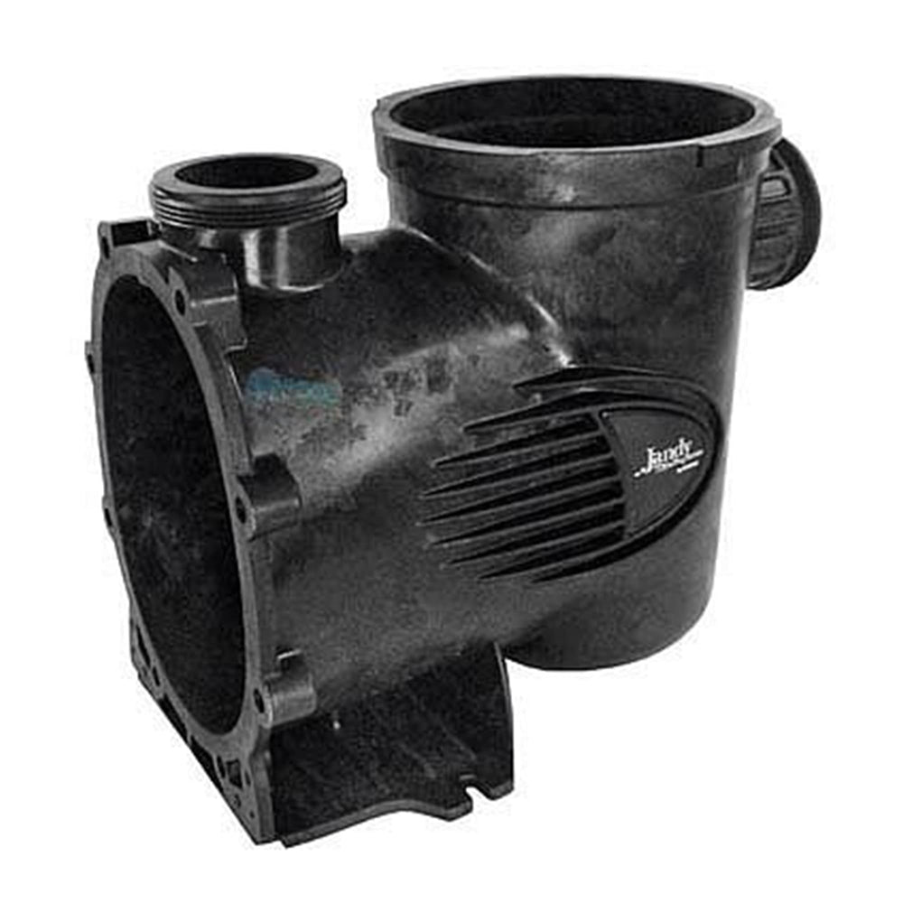 Zodiac pump body rear view showing mounting points and bolt pattern benefits