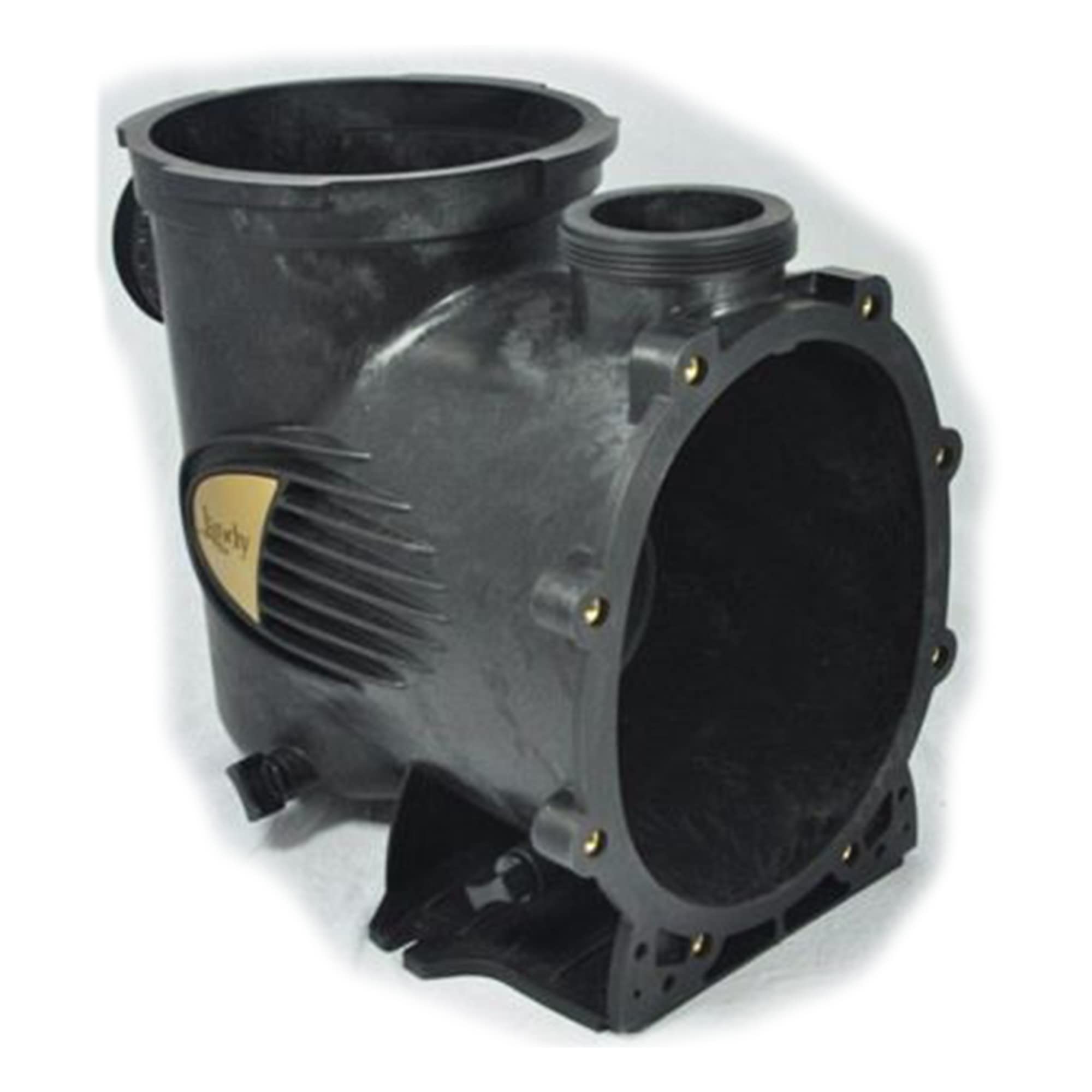 Zodiac pump body close-up of volute and mating surface for reliable sealing