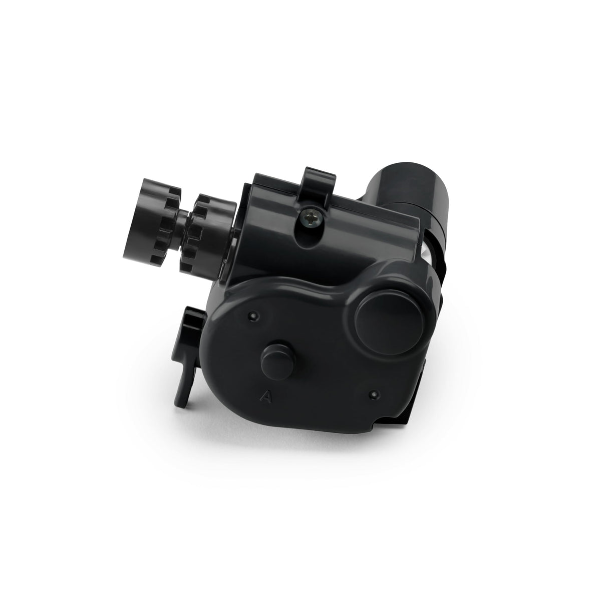 Zodiac R0524700 front view showing full gearbox and improved steering reliability