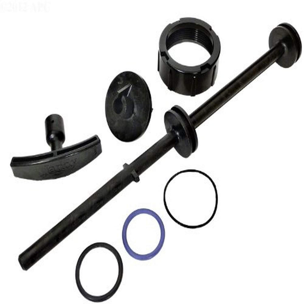 Zodiac shaft kit front view showing parts and clear fit guidance