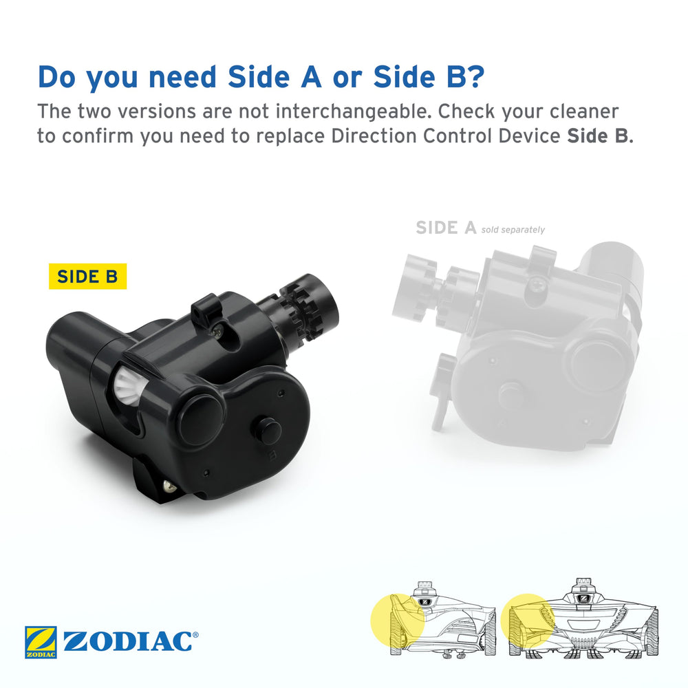 Zodiac Side B next to ruler showing compact weight and correct fit