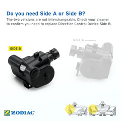 Zodiac Side B next to ruler showing compact weight and correct fit
