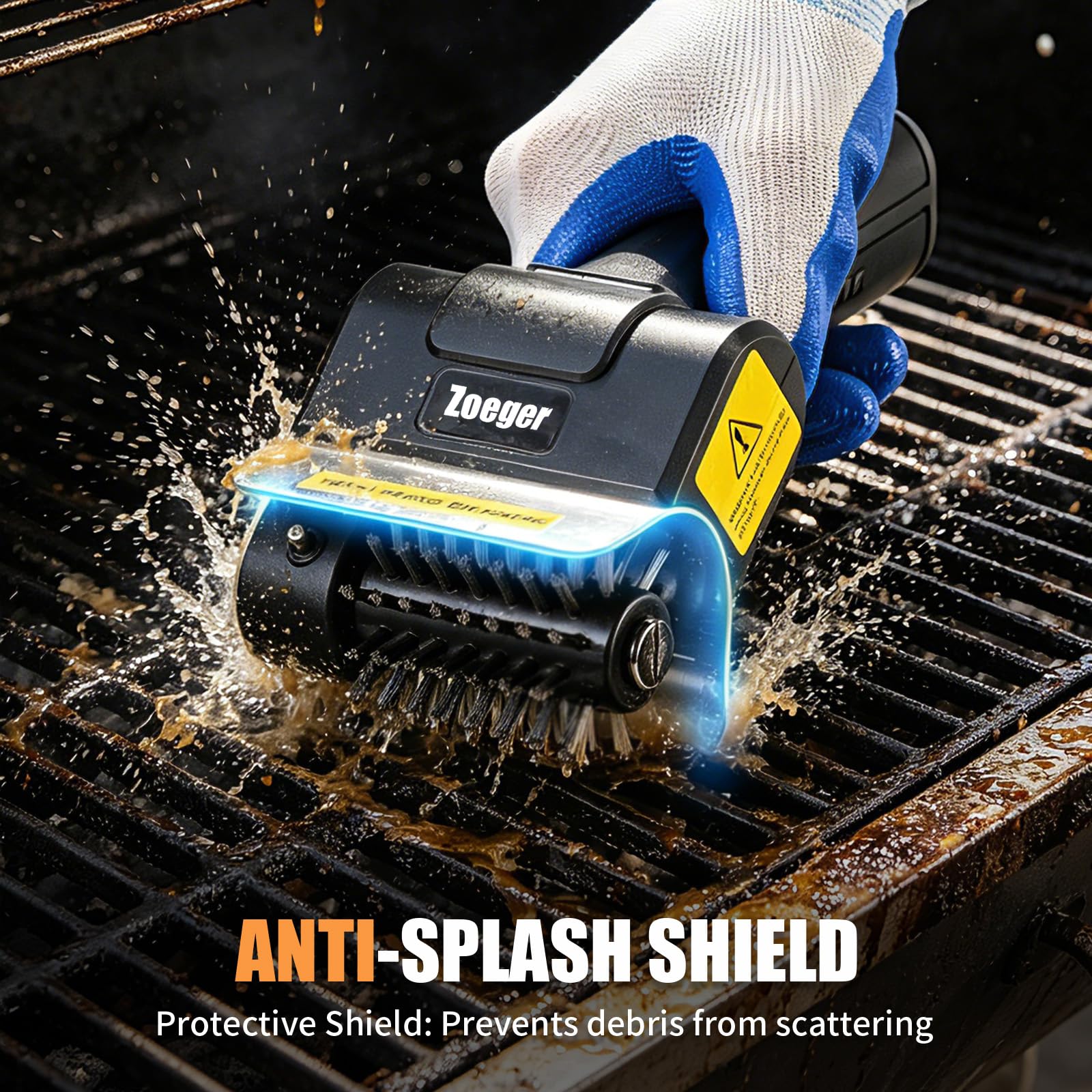 Zoeger high-density scouring pad close detail for polished finish