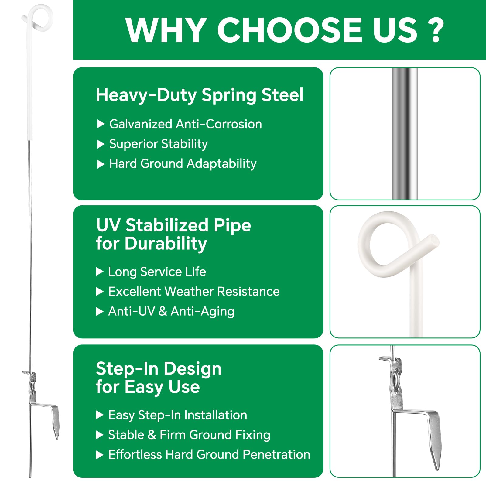 Zoiut close-up pigtail top holding wire securely