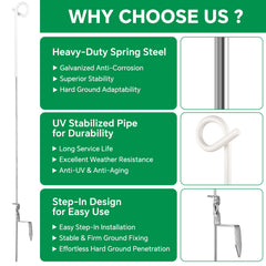 Zoiut close-up pigtail top holding wire securely