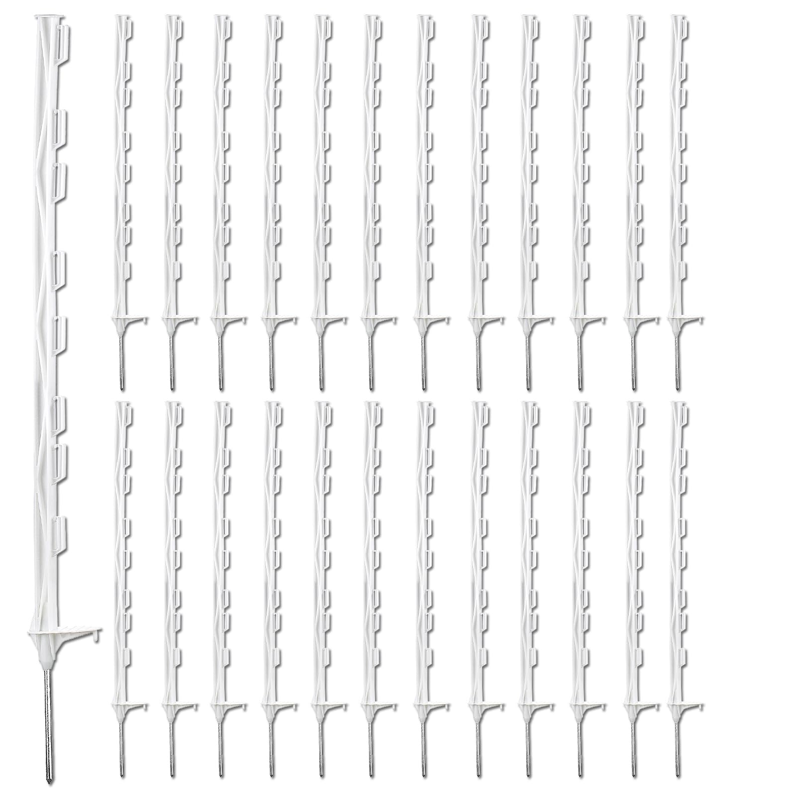 Zoiut front view of 25-pack posts showing compact packaging and value