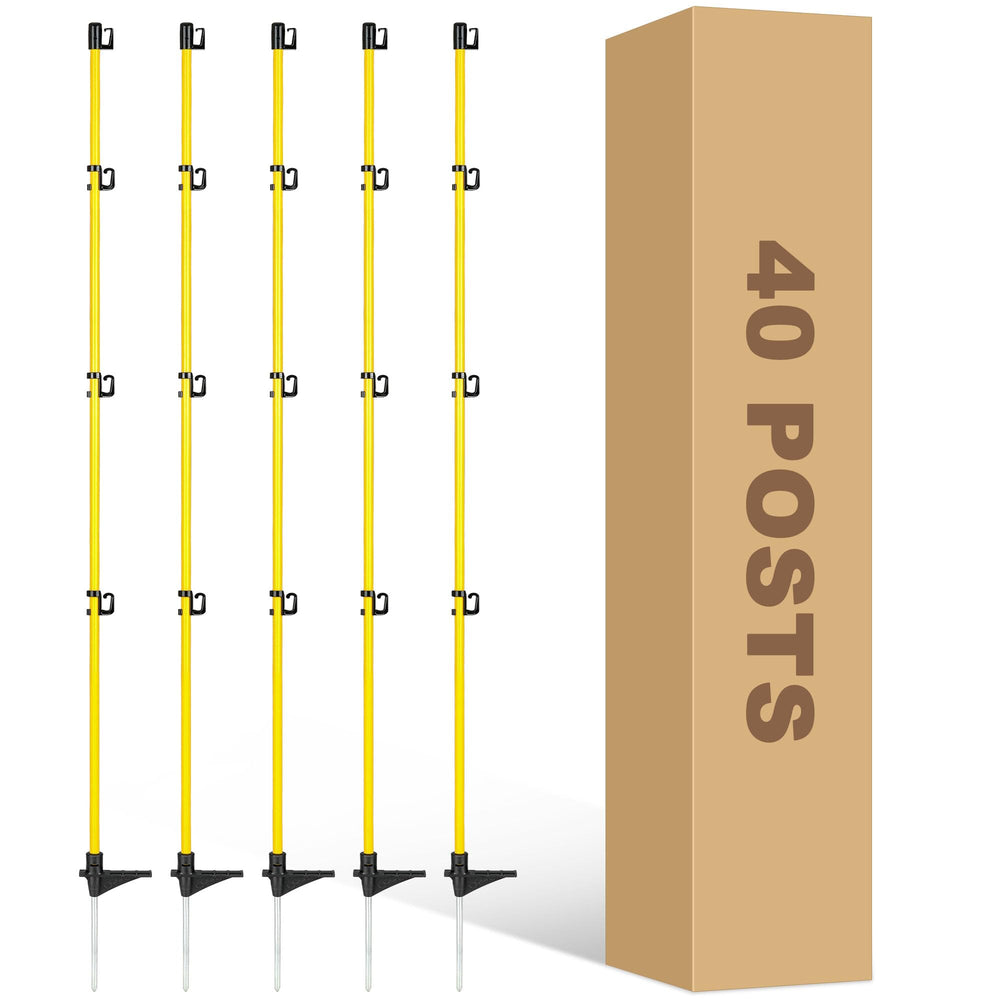 Zoiut front pack of 40 posts showing supplies and portability benefit