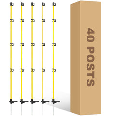 Zoiut front pack of 40 posts showing supplies and portability benefit