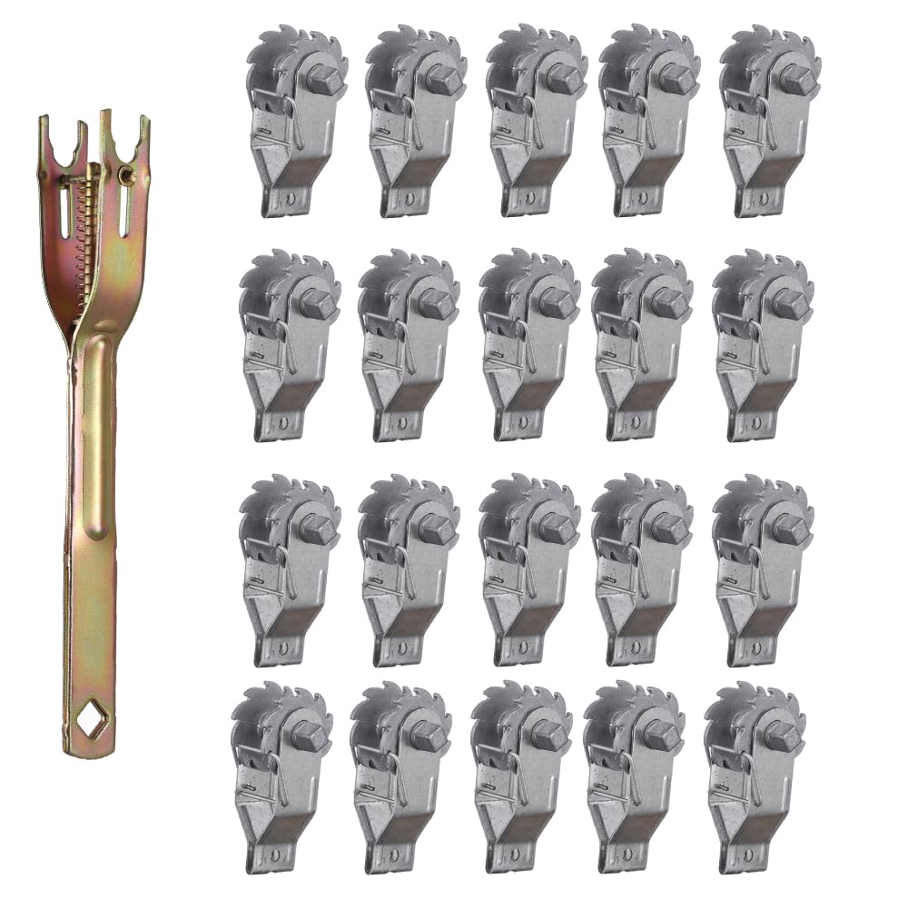 Zoiut full pack contents laid out including 20 tensioners and single handle for convenience