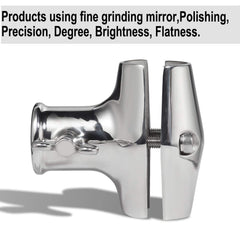ZOMCHAIN polished surface detail highlighting mirror finish and low-maintenance