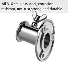 ZOMCHAIN laid-out 316 stainless hardware kit for easy installation and reliability