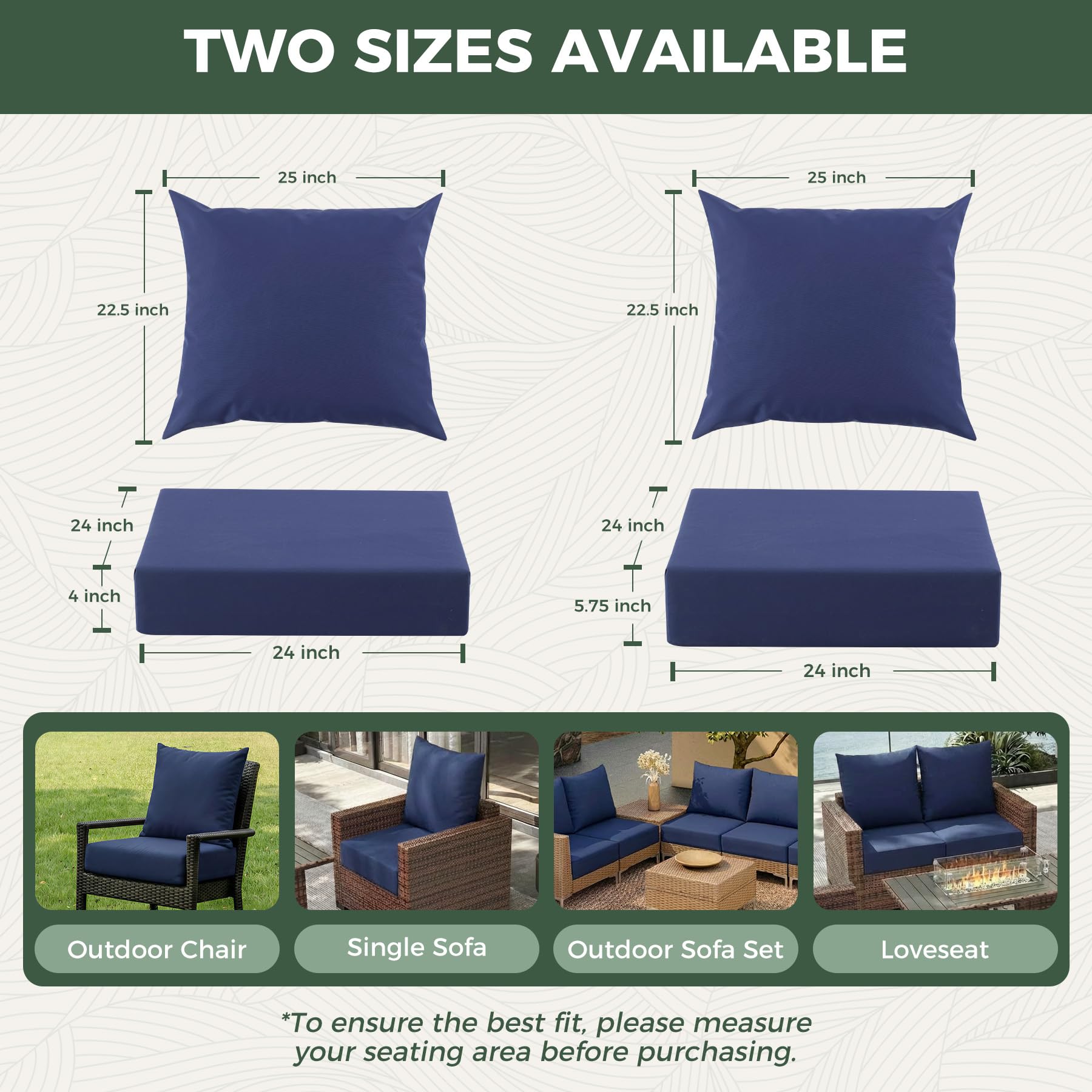 Zonamat cushion surface with water droplets demonstrating waterproof TPU lining protection