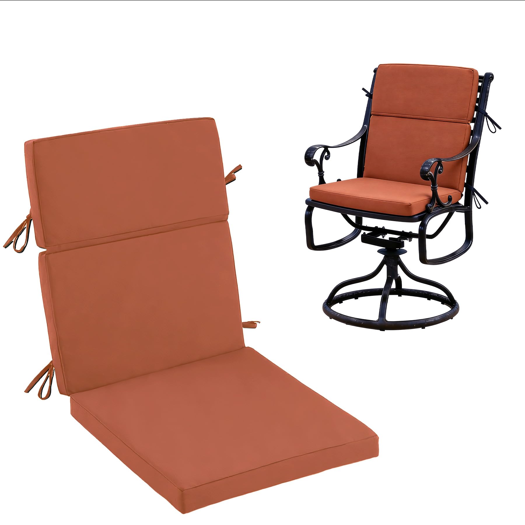 Zonamat front view spice cushion showing full high-back fit and comfort