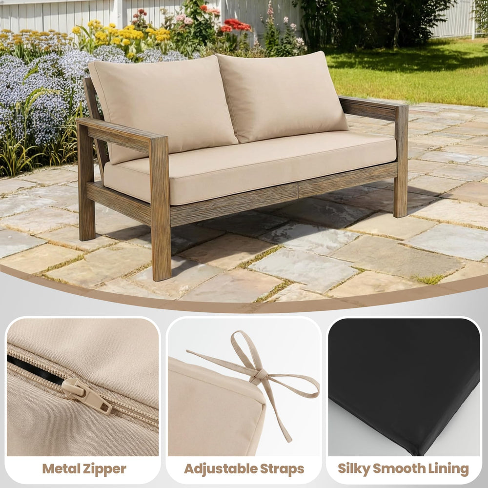 Zonamat unzipped cover revealing foam core for easy cleaning