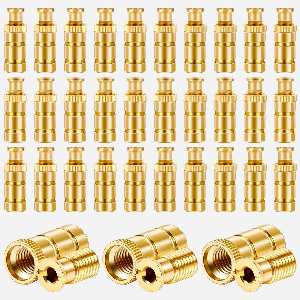Zonon front pack of 15 brass anchors showing quantity and durable finish benefit