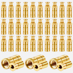 Zonon front pack of 15 brass anchors showing quantity and durable finish benefit