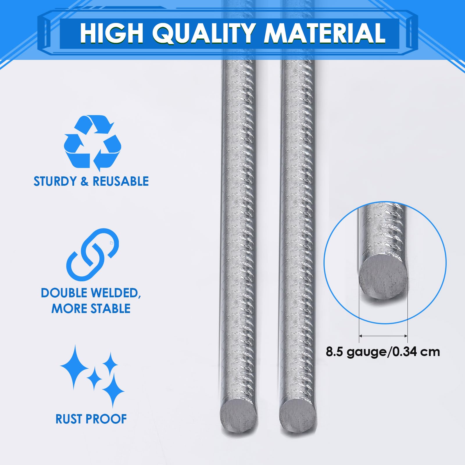 Zonon galvanized wire texture close-up resisting rust and corrosion