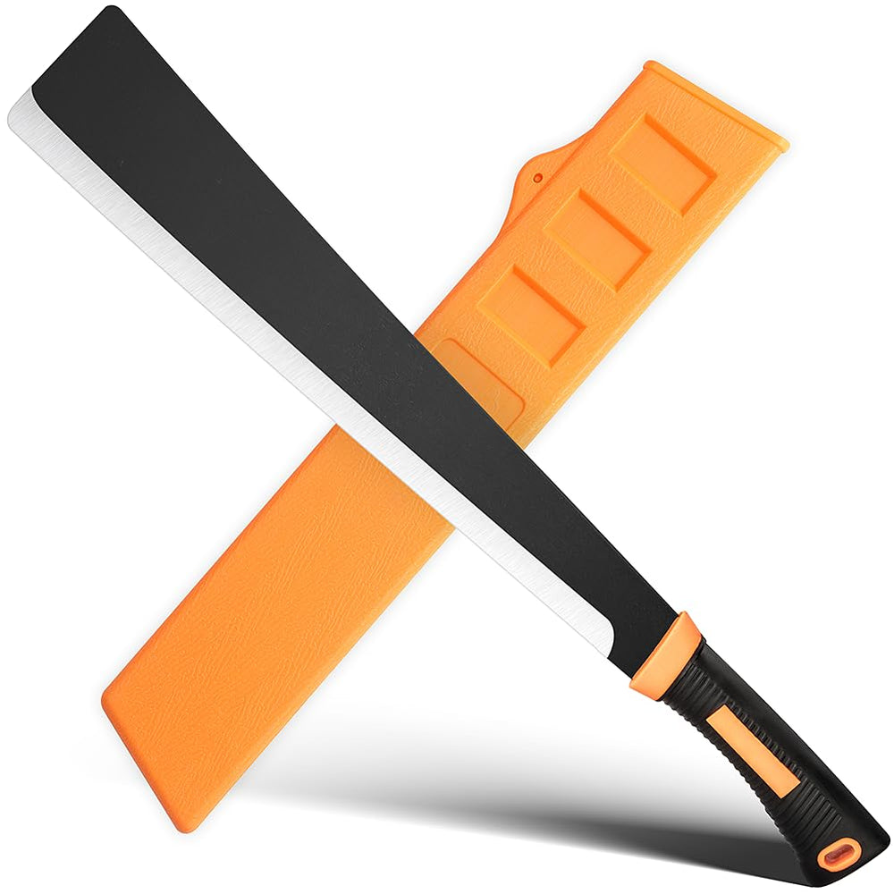 ZOOM.LZ front view of billhook machete showing full blade and balance benefit