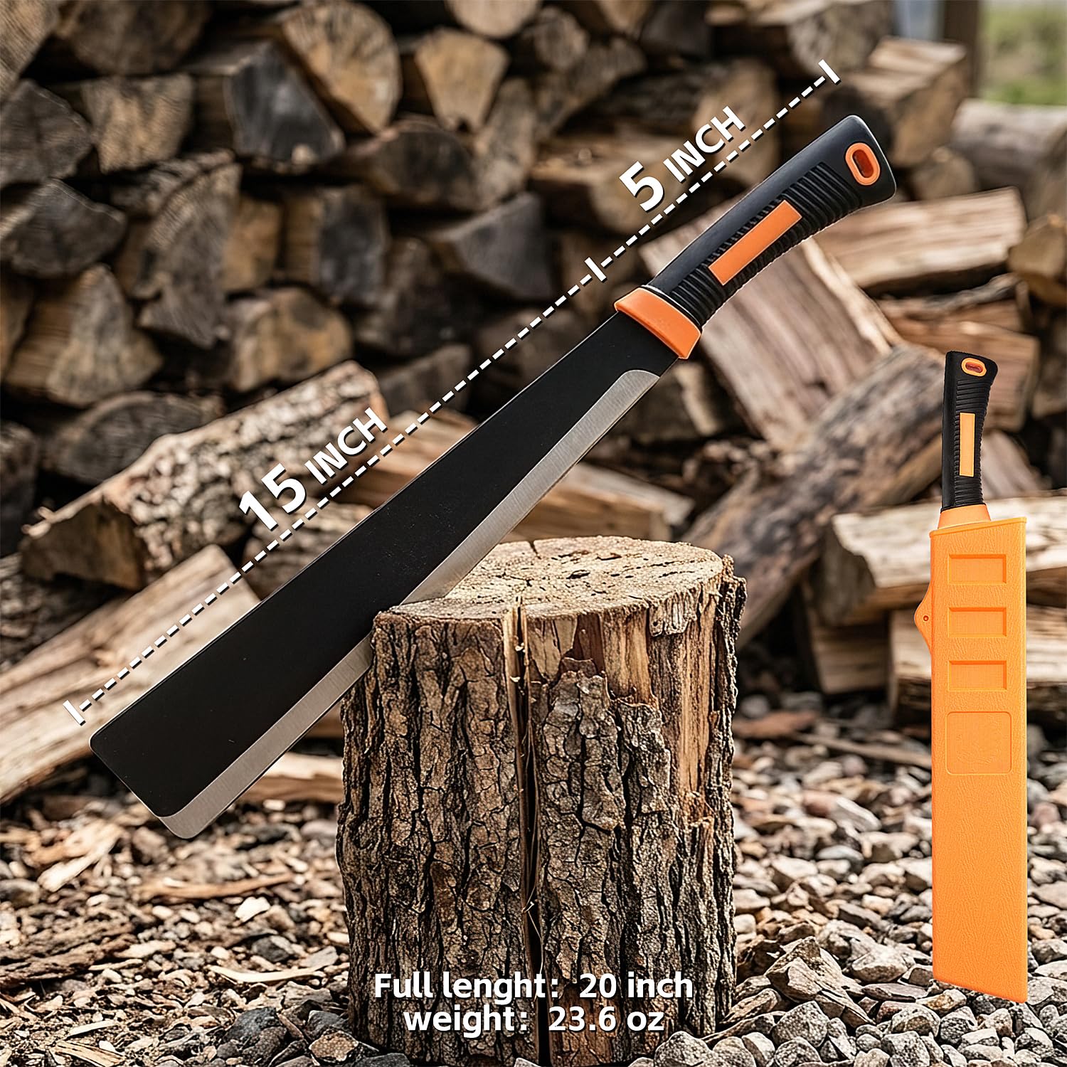 ZOOM.LZ sheath and label packaged for safe transport and storage