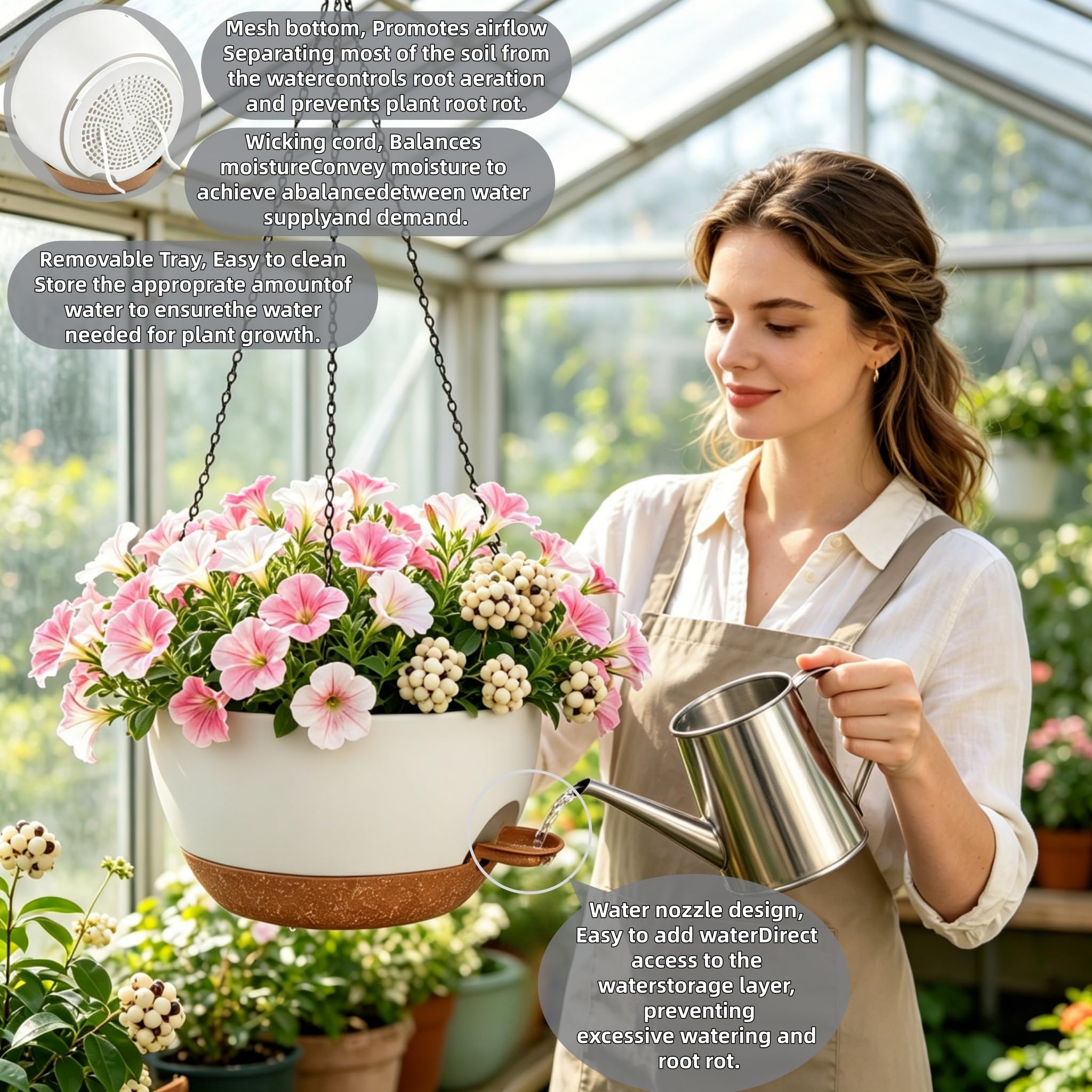 zople on porch with mixed plants illustrating outdoor styling and durable finish