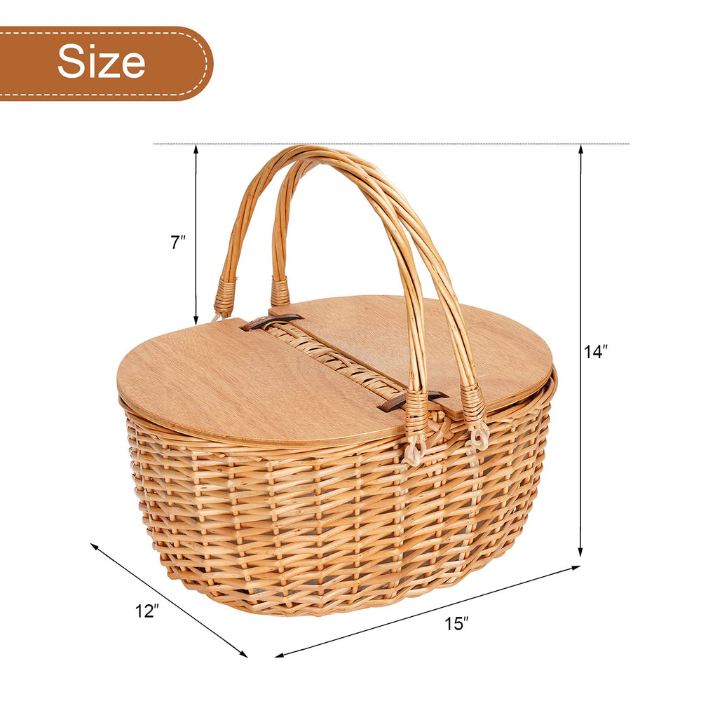 ZORMY handwoven willow texture highlighting durable natural construction