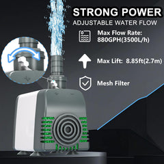 Zoronk closeup rotary knob showing precise flow control benefit: fine-tune output