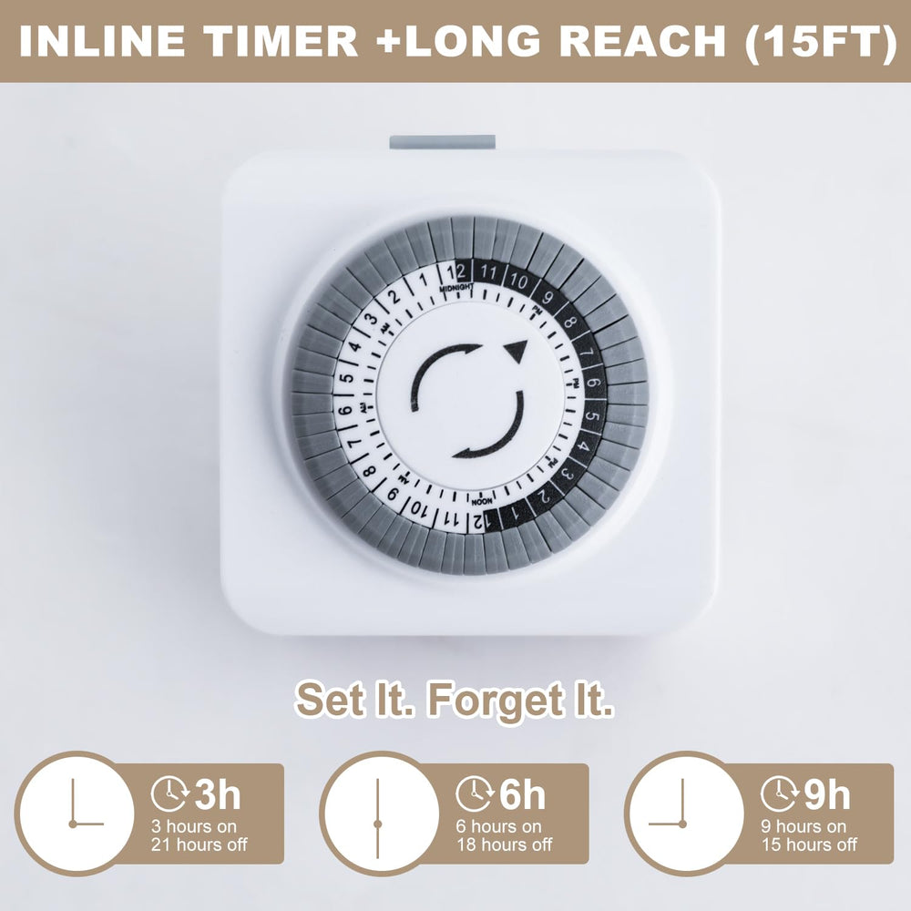 ZorpOrigin inline switch and 15 ft cord offering flexible placement benefit