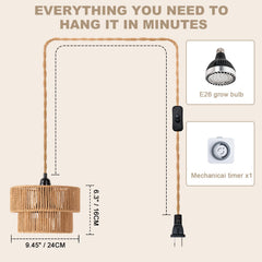ZorpOrigin paper rope shade detail highlighting texture and aesthetic appeal